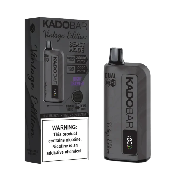 Night Crawler Kado Bar Vintage Puff Disposable
