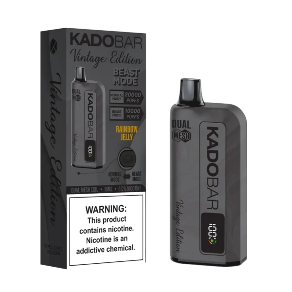 Rainbow Jelly Kado Bar Vintage Puff Disposable